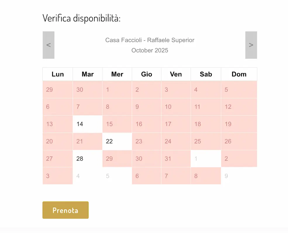 Sito Casa Faccioli — dettaglio